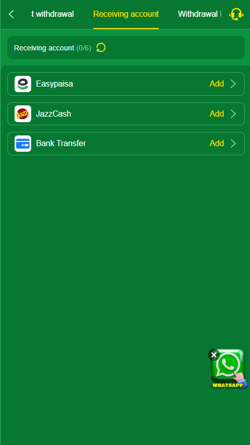 877Bet Game withdraw screenshot