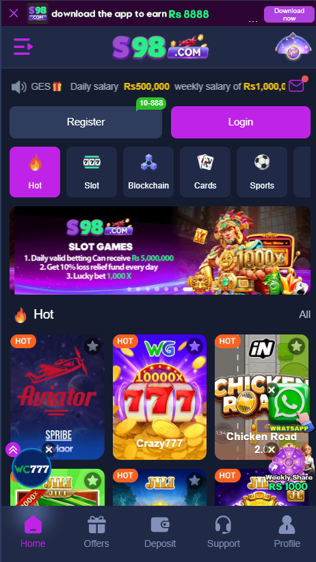 S98 Game screenshot