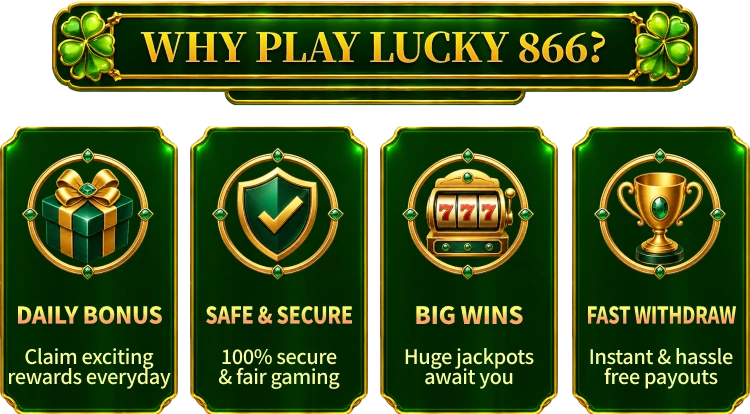 Lucky866 Game features screenshot