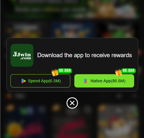 JJWin game download banner image
